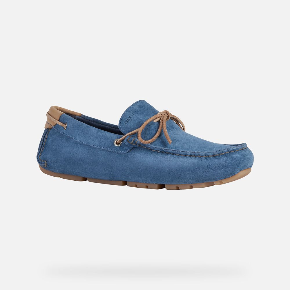 Mocassin Geox Melbourne - Bleu - Homme 845791-YNI